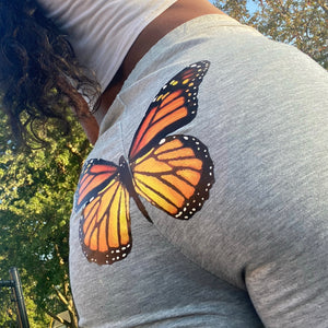 “Pimpin” Butterfly Booty Stacked Sweats